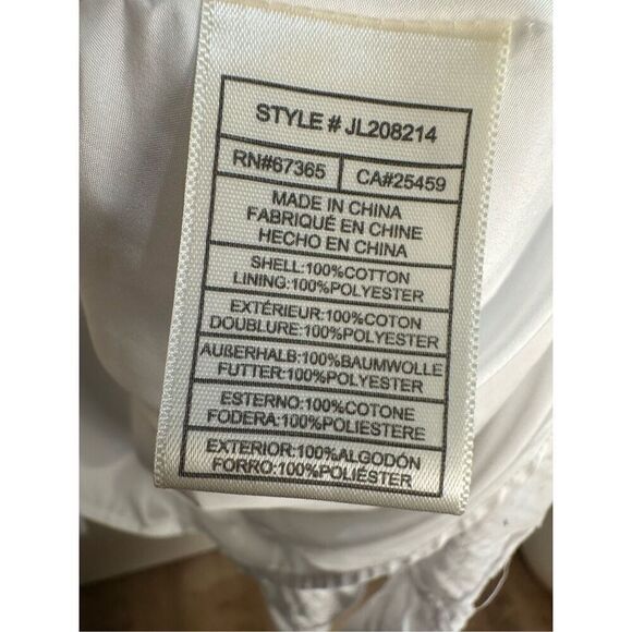 Betsey Johnson NWOT white dress size XS - Picture 5 of 10